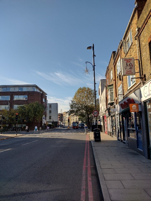 Figure 45 47-61 Kew Road looking towards the junction with Church Road