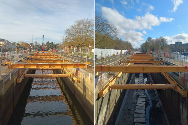 February update on the Teddington Launch Lock refurbishment project