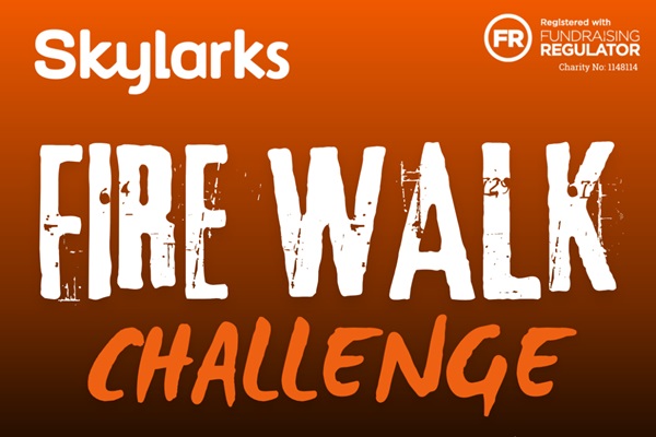 Dare to walk on fire for Skylarks this November