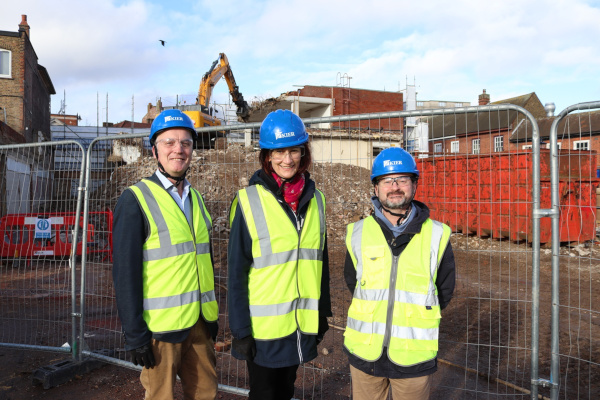 Twickenham Riverside: On Site momentum builds with completion of King Street demolition