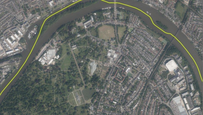 Figure 19: Aerial view of Kew